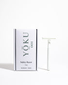 YOKU Oat Reusable Chrome Razor