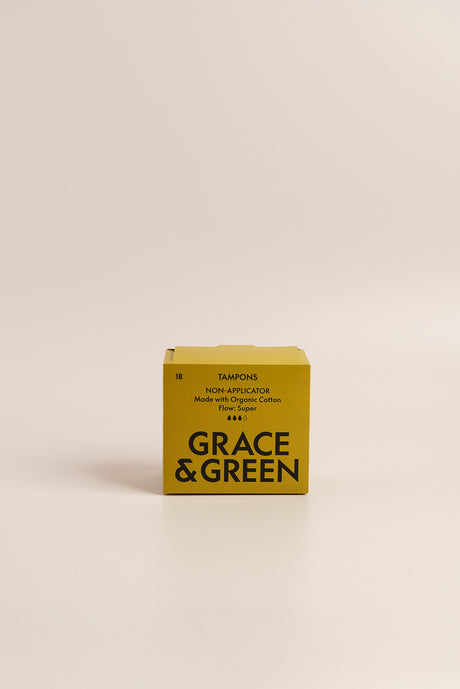 Organic Cotton Non-applicator Tampons