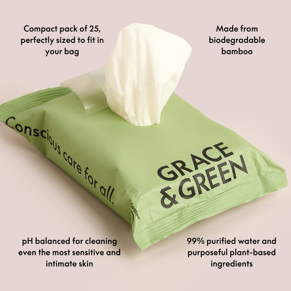 Biodegradable Bamboo Wipes