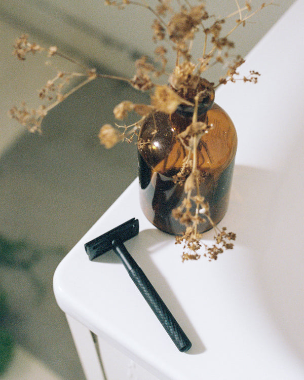 YOKU Onyx Reusable Chrome Razor