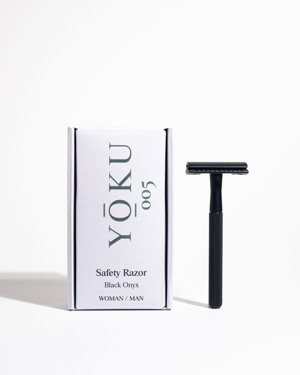 YOKU Onyx Reusable Chrome Razor