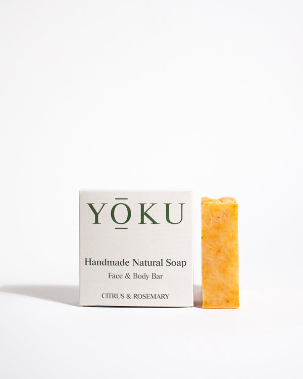 YOKU Natural Soap Bar - Citrus & Rosemary