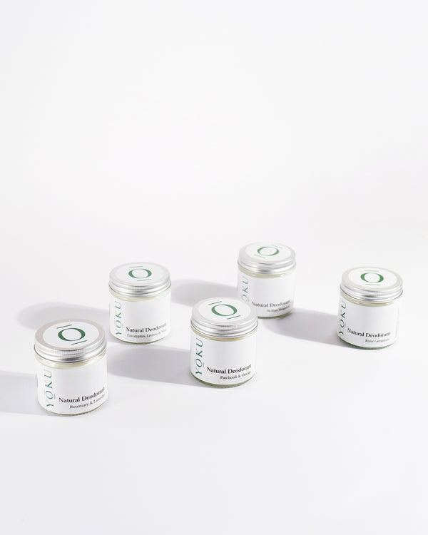 YOKU Natural Deodorant - Eucalyptus, Lemon & Mint