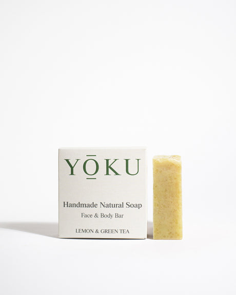 YOKU Natural Soap Bar - Lemon & Green Tea