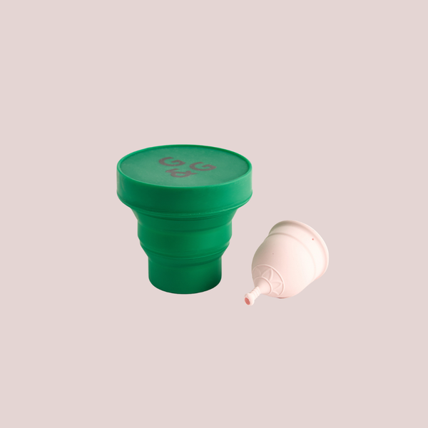 Reusable Menstrual Cup & Sterilising Pod